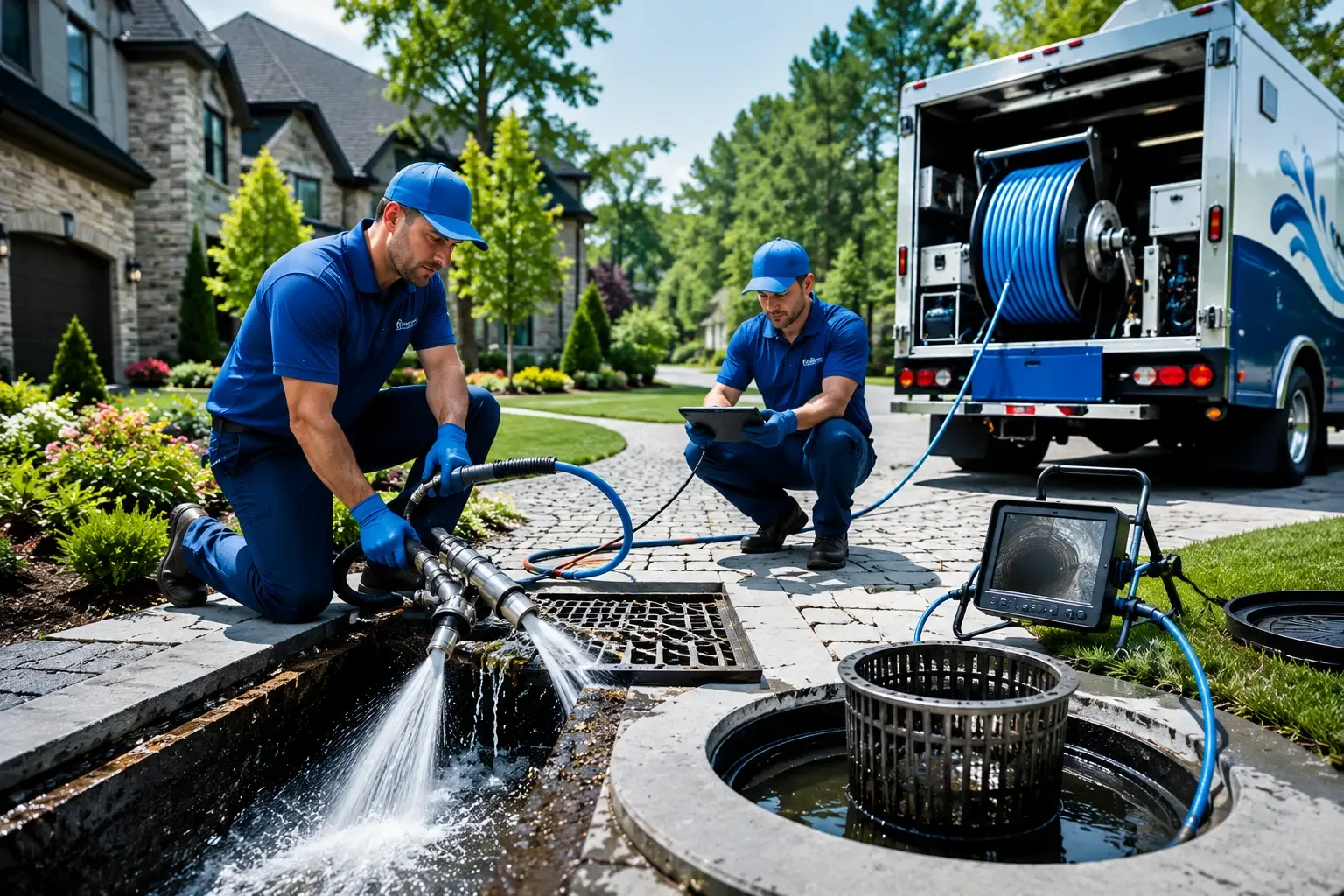 Local outdoor drain cleaning professionals in Briggsville, WI