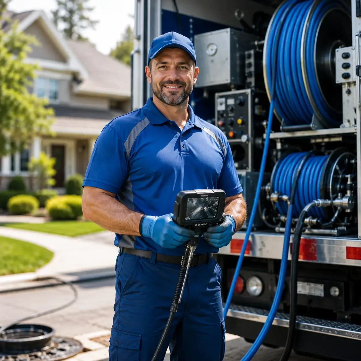 Local outdoor drain cleaning specialists in Briggsville, WI